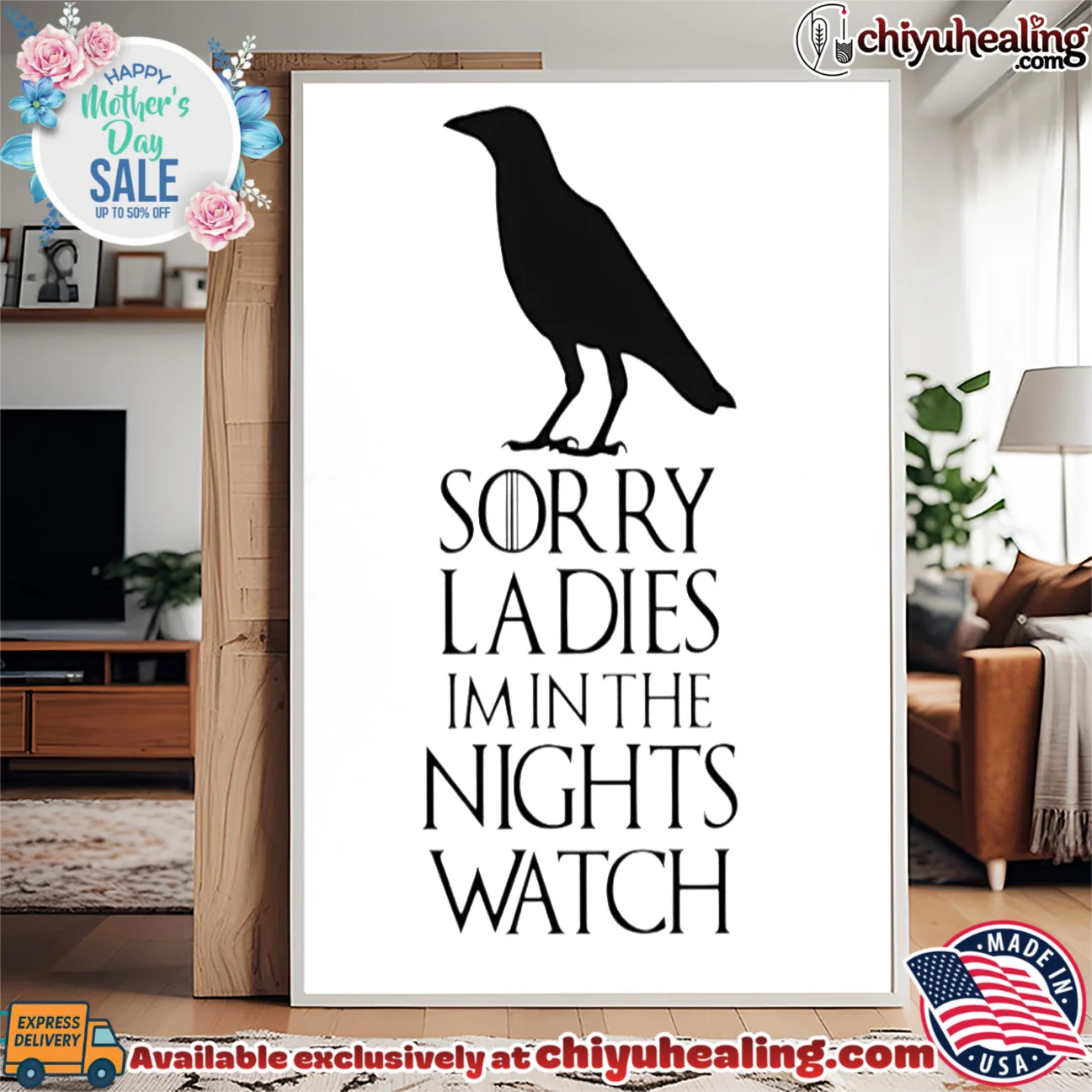 Sorry ladies im in the nights watch shirt bespoke shirt & hoodie - The Fan Collection Sorry ladies im in the nights watch shirt