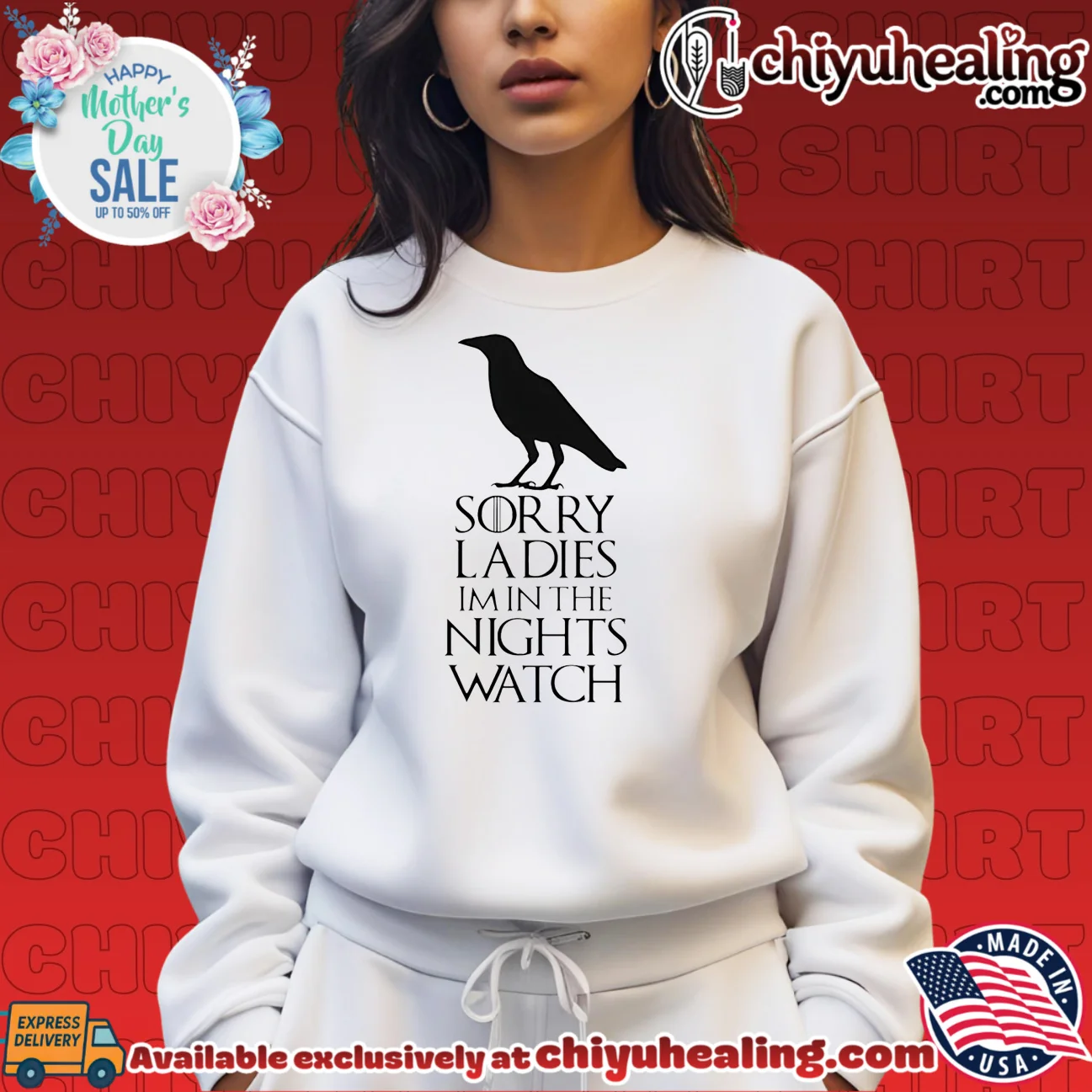 Sorry ladies im in the nights watch shirt bespoke shirt & hoodie - The Fan Collection Sorry ladies im in the nights watch shirt