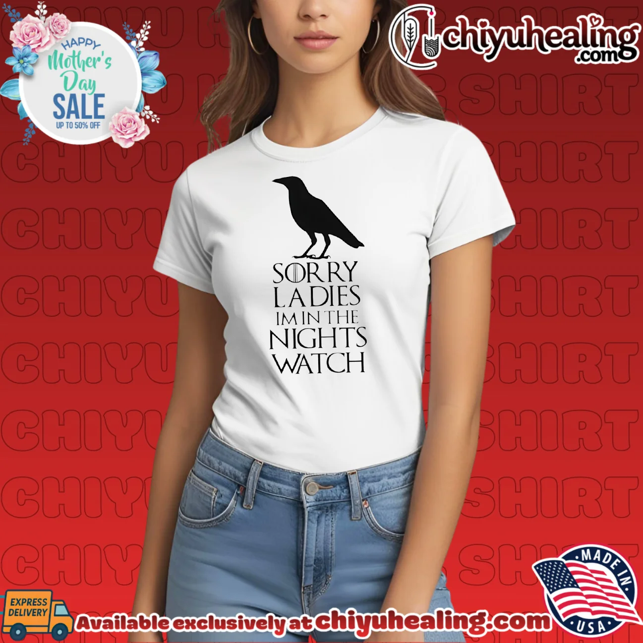Sorry ladies im in the nights watch shirt bespoke shirt & hoodie - The Fan Collection Sorry ladies im in the nights watch shirt