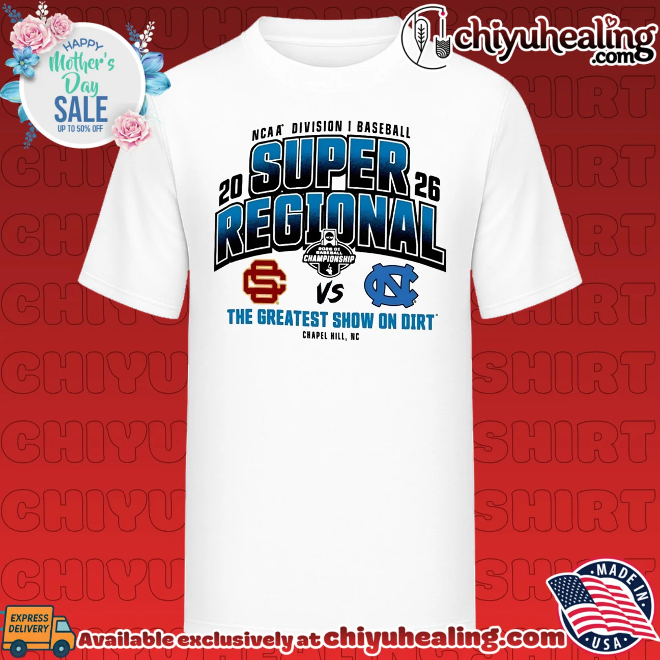South Carolina Gamecocks vs North Carolina Tar Heels 2026 NCAA Baseball Super Regional The Greatest Show on Dirt