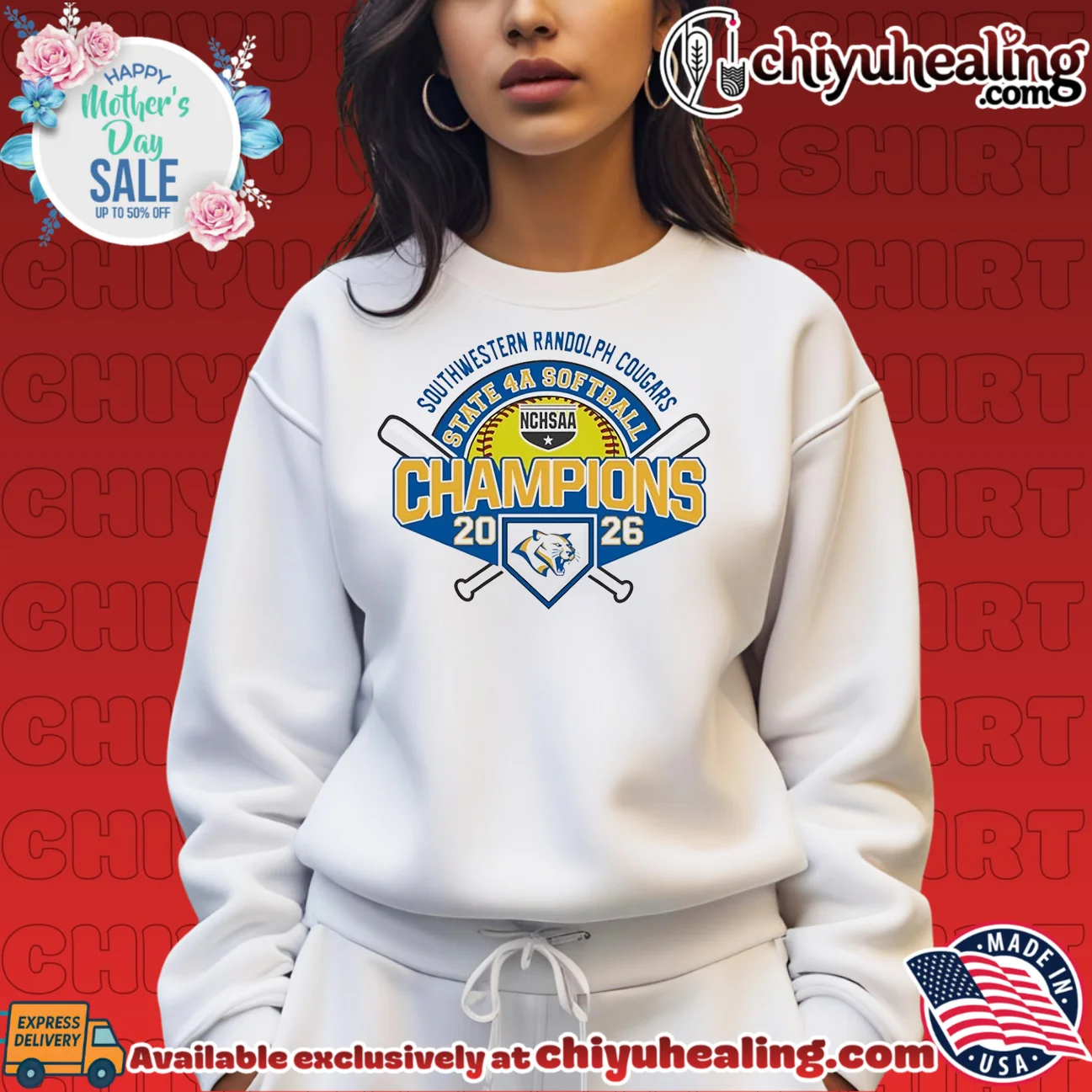 Southwestern Randolph Cougars 2026 NCHSAA State 4A Softball Champions shirt iconic shirt & hoodie | Limited Stock Edition Southwestern Randolph Cougars 2026 NCHSAA State 4A Softball Champions shirt