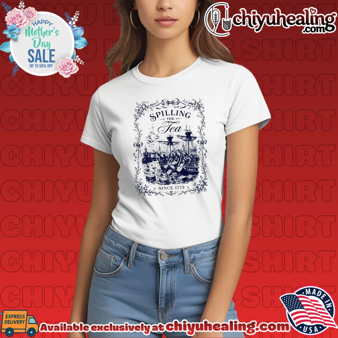 Spilling The Tea Since 1773 official shirt & hoodie - New Arrival Spilling The Tea Since 1773