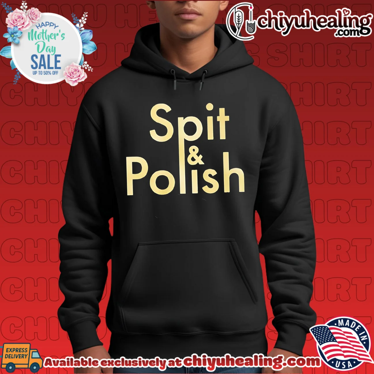 Spit And Polish authentic shirt & hoodie - The Fan Collection Spit And Polish authentic shirt & hoodie - The Fan Collection