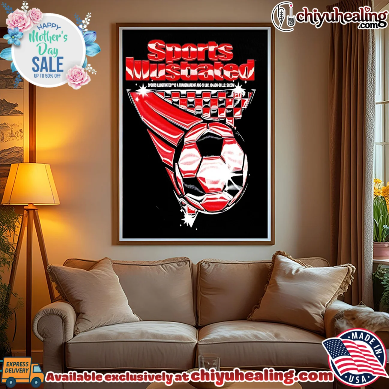 Sports Illustrated Soccer 2026 logo vintage shirt & hoodie | Limited Stock Edition Sports Illustrated Soccer 2026 logo
