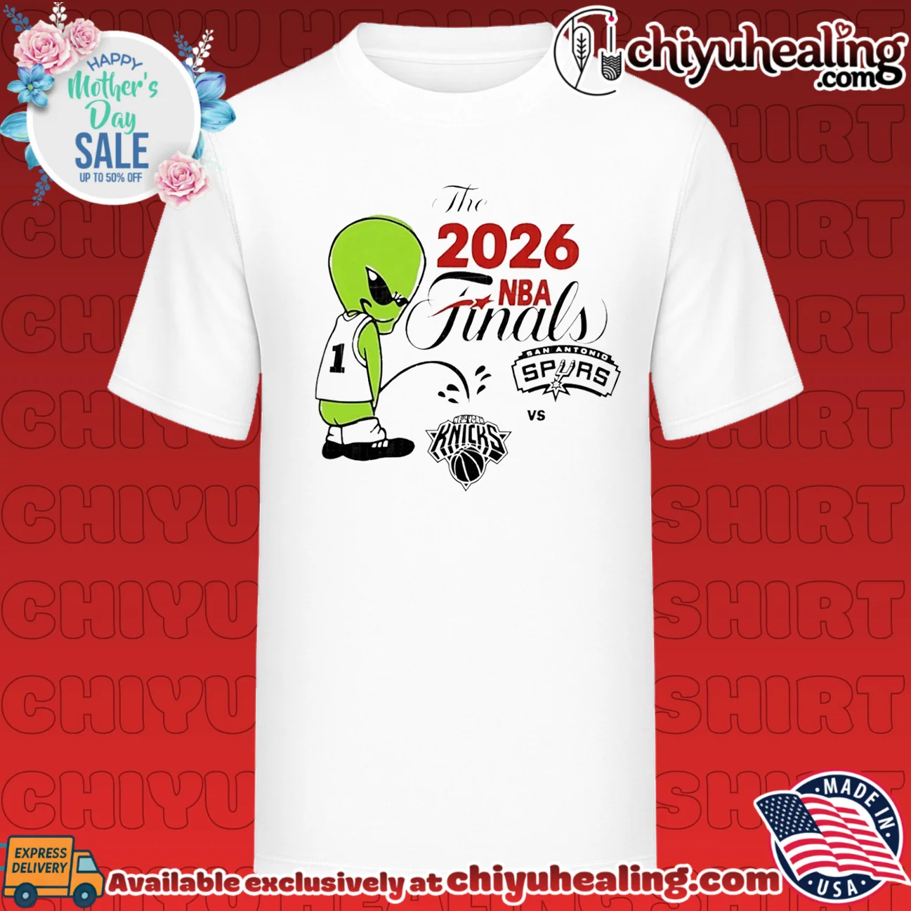 Spurs Wemby Alien Pee On Knicks 2026 NBA Finals