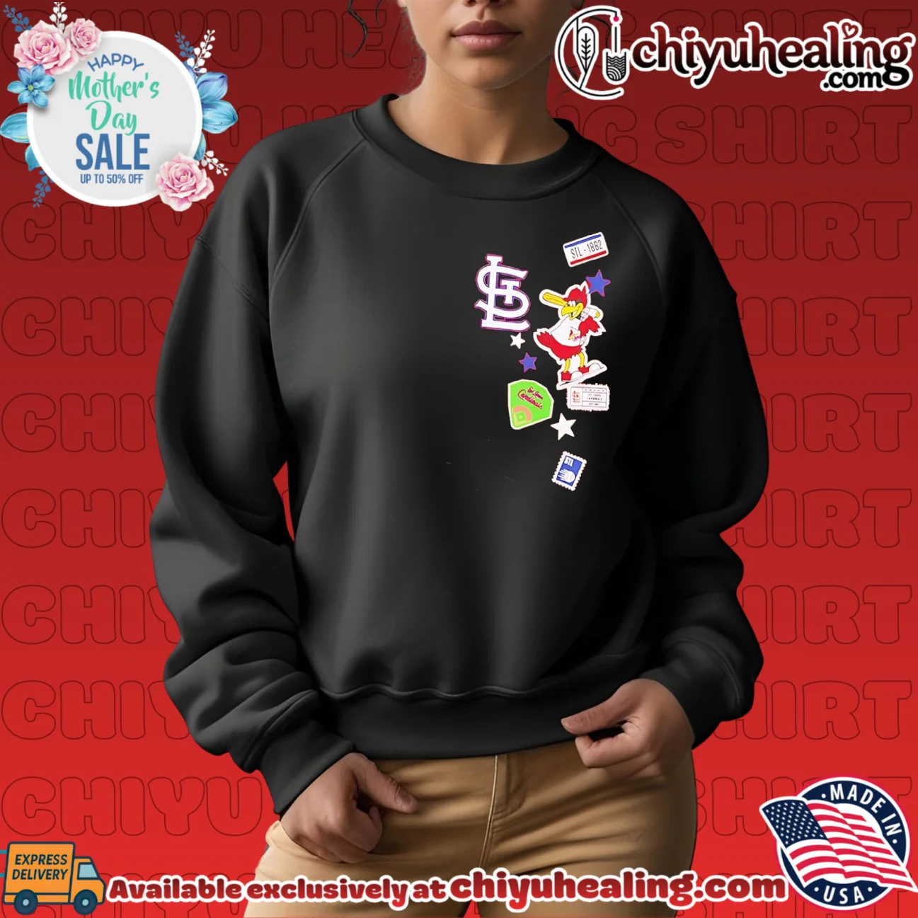 St Louis Cardinals City Patch 2026 logo limited shirt & hoodie - The Fan Collection St Louis Cardinals City Patch 2026 logo