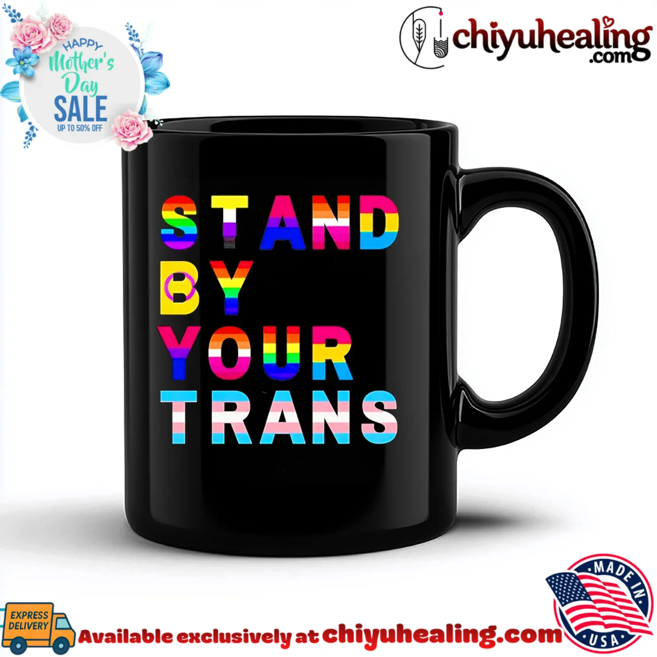 Stand by your trans LGBTQ rainbow limited shirt & hoodie - Urban Fashion Stand by your trans LGBTQ rainbow