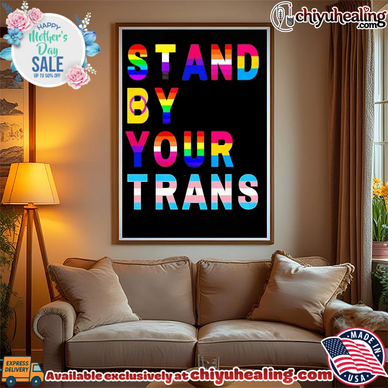 Stand by your trans LGBTQ rainbow limited shirt & hoodie - Urban Fashion Stand by your trans LGBTQ rainbow