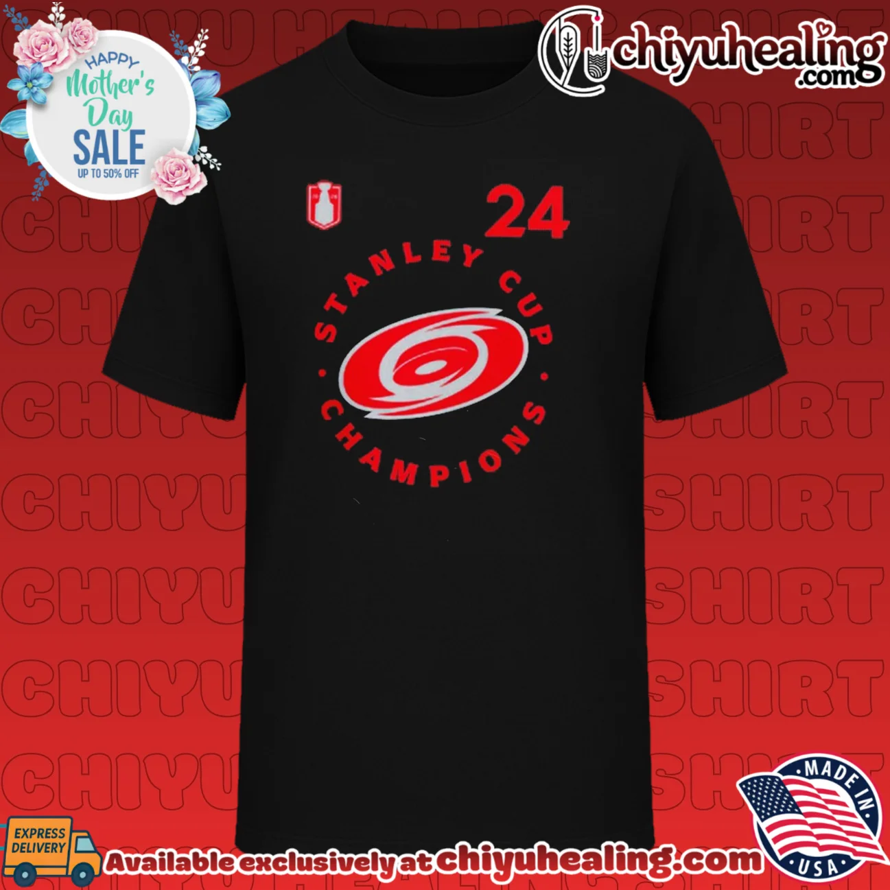 Stanley Cup Champions 2026 Carolina Hurricanes logo
