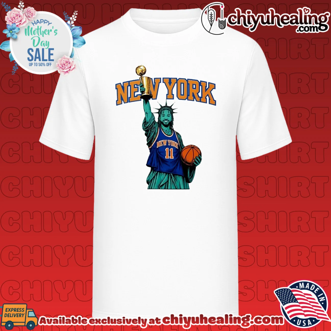 Statue of Brunson NY Knicks NBA Champions 2026