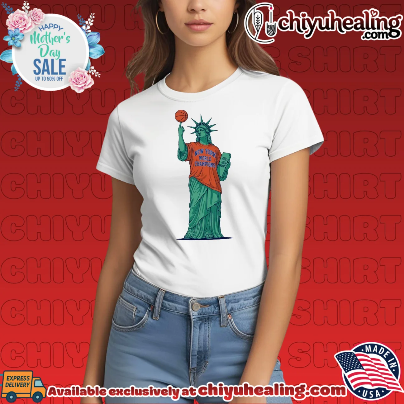 Statue of Liberty New York Knicks World Champions 2026 custom shirt & hoodie | Official Style Drop Statue of Liberty New York Knicks World Champions 2026