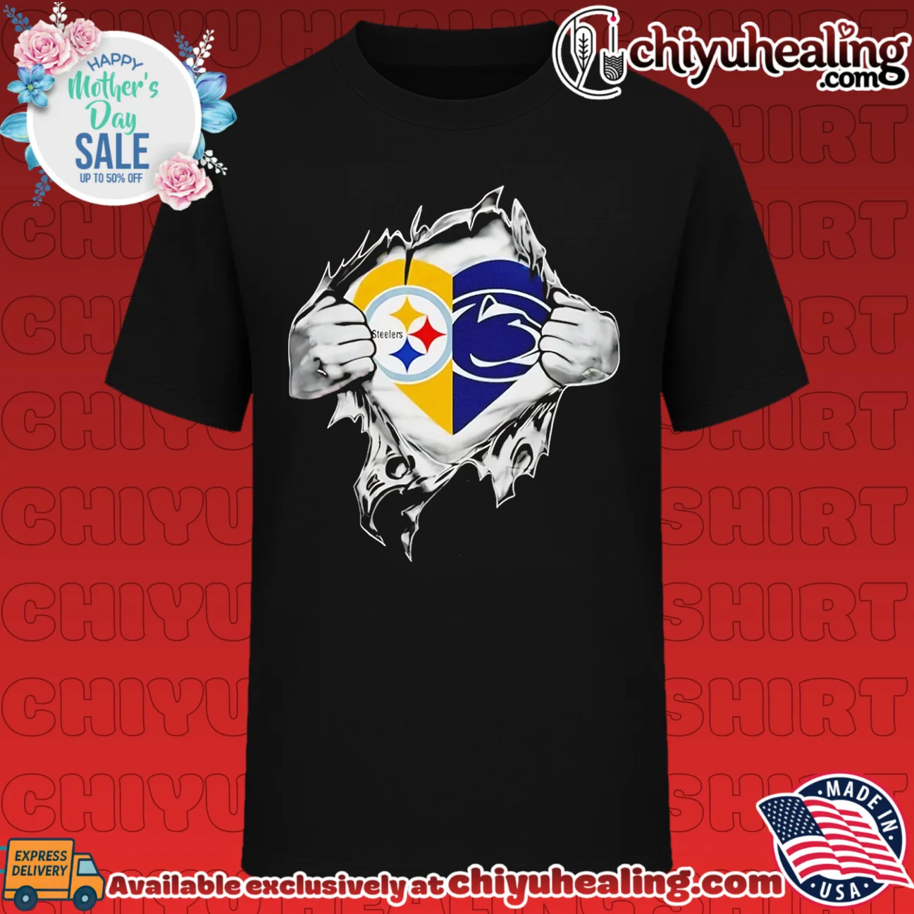 Steelers and Penn State It Is in My Heart shirt & hoodie