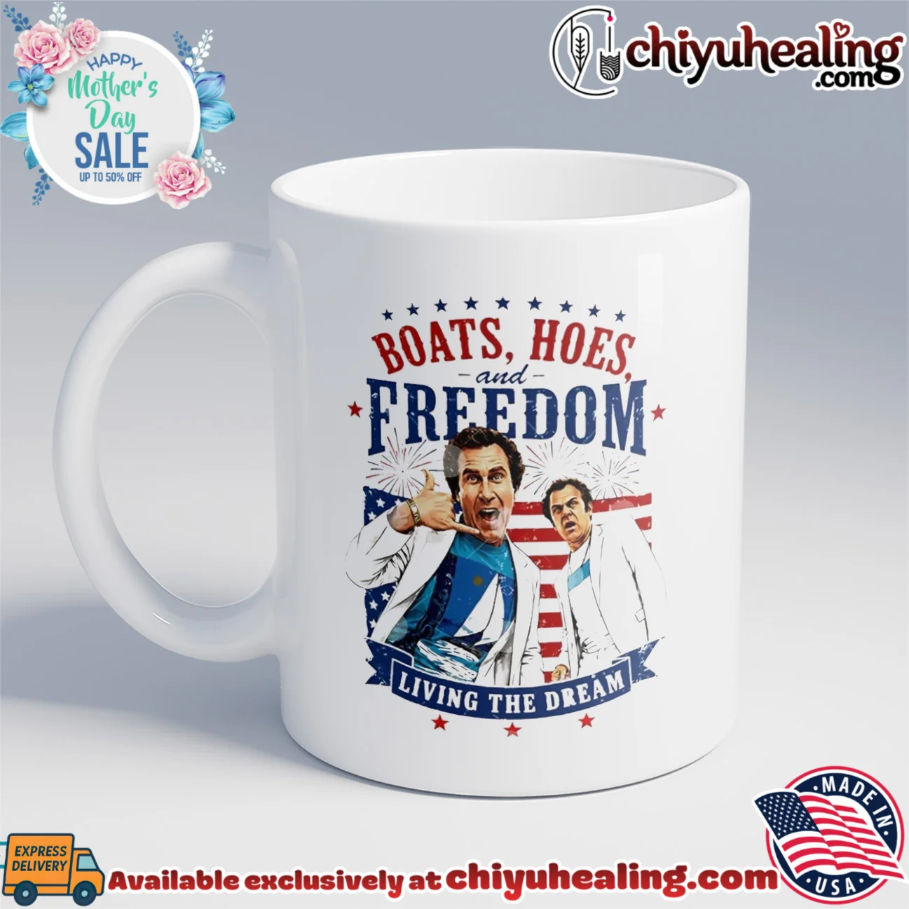 Step Brothers Boats Hoes And Freedom Living The Dream 4th Of July shirt & hoodie Step Brothers Boats Hoes And Freedom Living The Dream 4th Of July shirt & hoodie