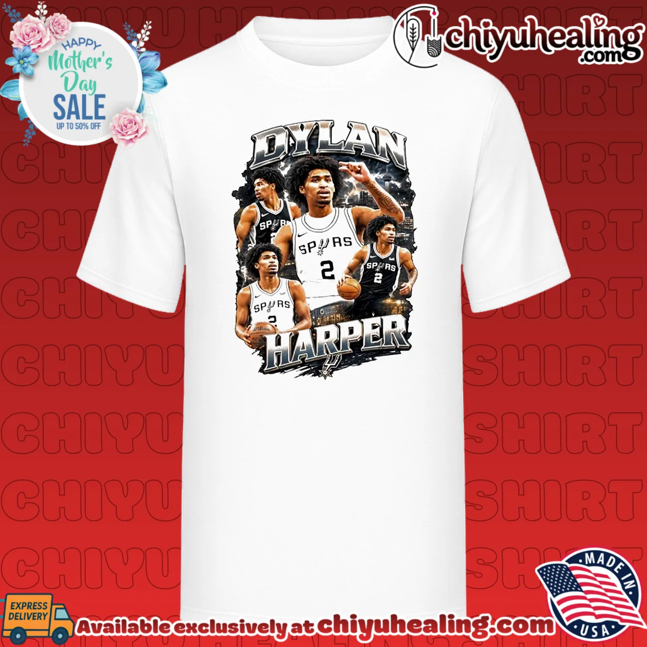 Stephon Castle San Antonio Spurs Dylan Harper player collage