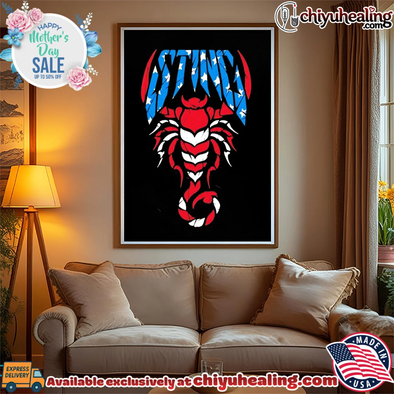 Sting defender USA scorpion with American flag filler epic shirt & hoodie | Aesthetic Apparel Sting defender USA scorpion with American flag filler