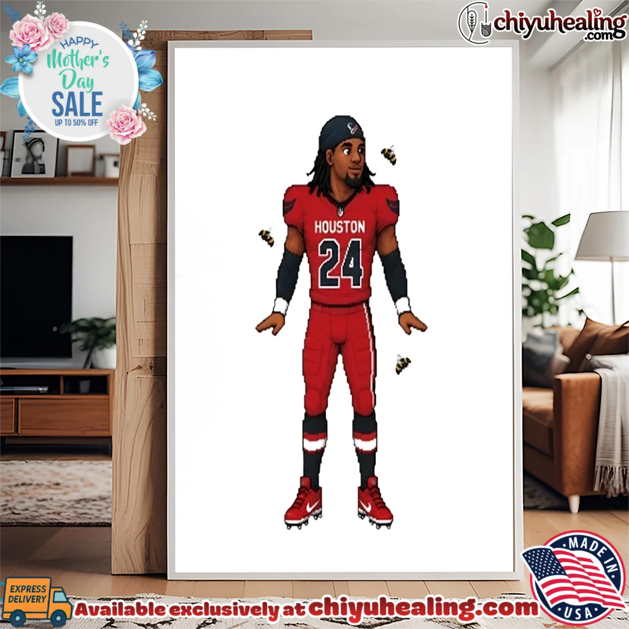 Sting the Eraser Houston Texans Football Player 8-bit games shirt & hoodie Sting the Eraser Houston Texans Football Player 8-bit games shirt & hoodie