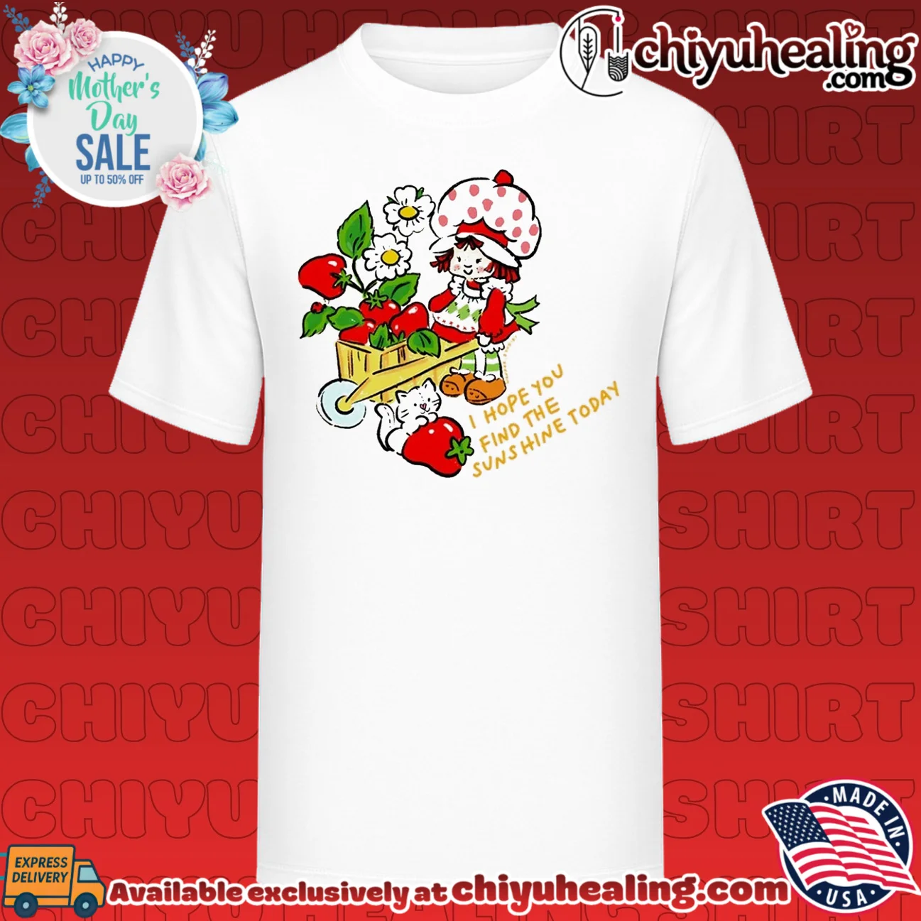 Strawberry shortcake i hope you find the sunshine today