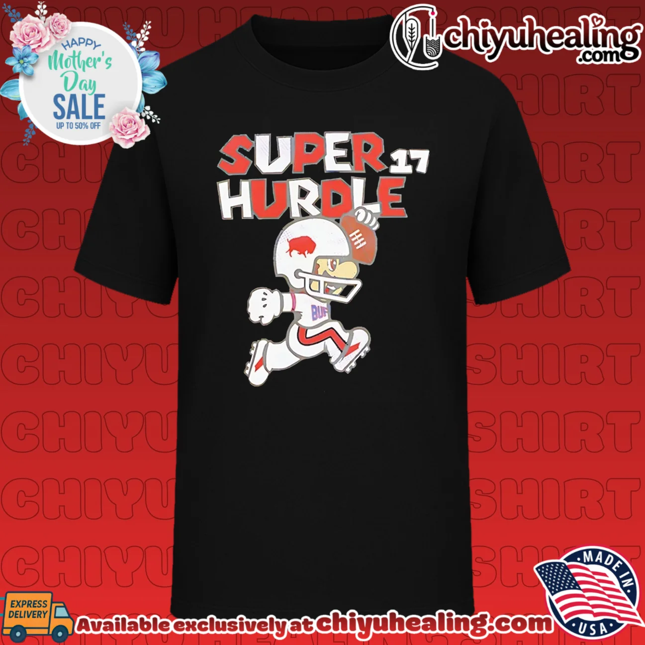 Super Hurdle 17 Buffalo Bills Josh Allen shirt & hoodie