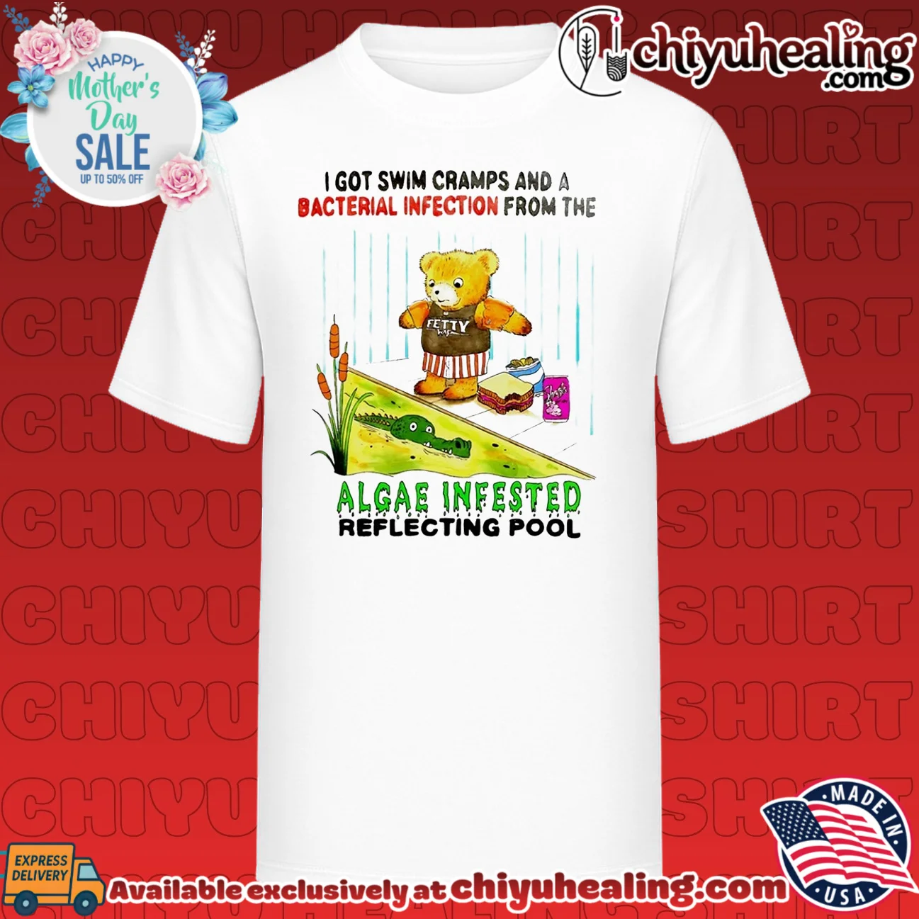 Swim Cramps and Bacterial Infection from the Algae Infested Reflecting Pool shirt & hoodie
