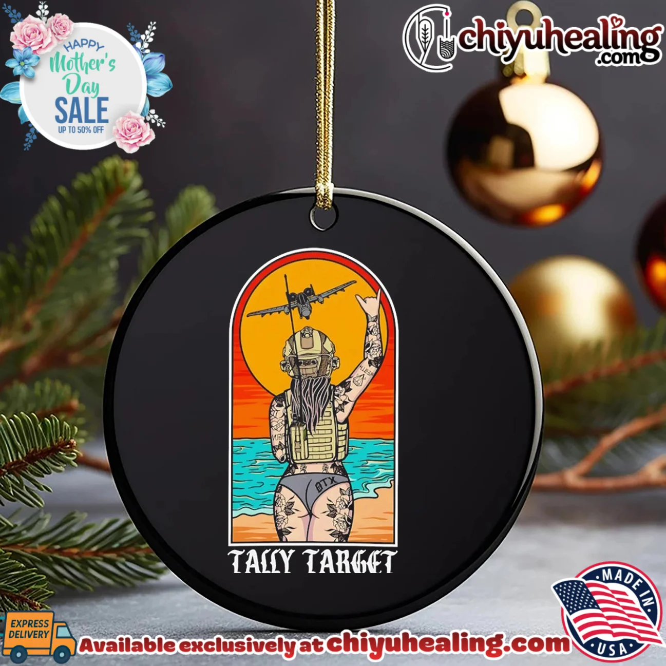 Tally Target A-10 Warthog Beach Girl Military Aviation shirt & hoodie Tally Target A-10 Warthog Beach Girl Military Aviation