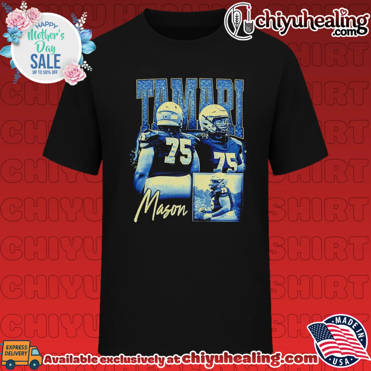 Tamari Mason Football Player athlete sports tribute shirt & hoodie