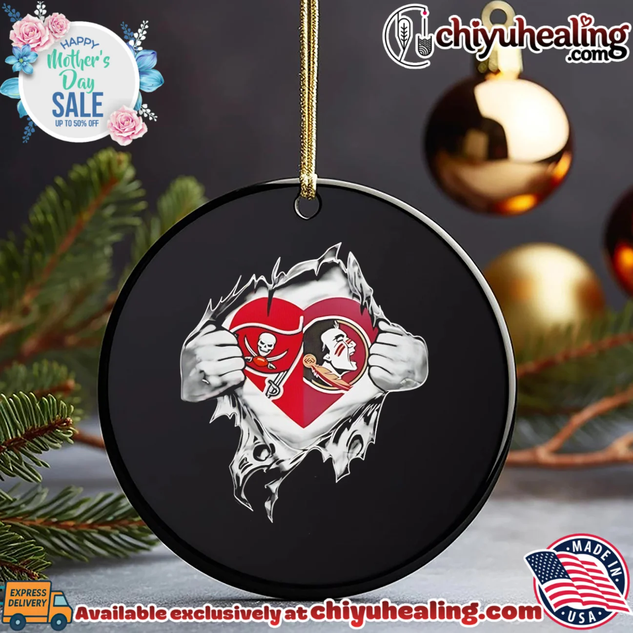 Tampa Bay Buccaneers and Florida State Seminoles It Is in My Heart shirt & hoodie Tampa Bay Buccaneers and Florida State Seminoles It Is in My Heart shirt & hoodie