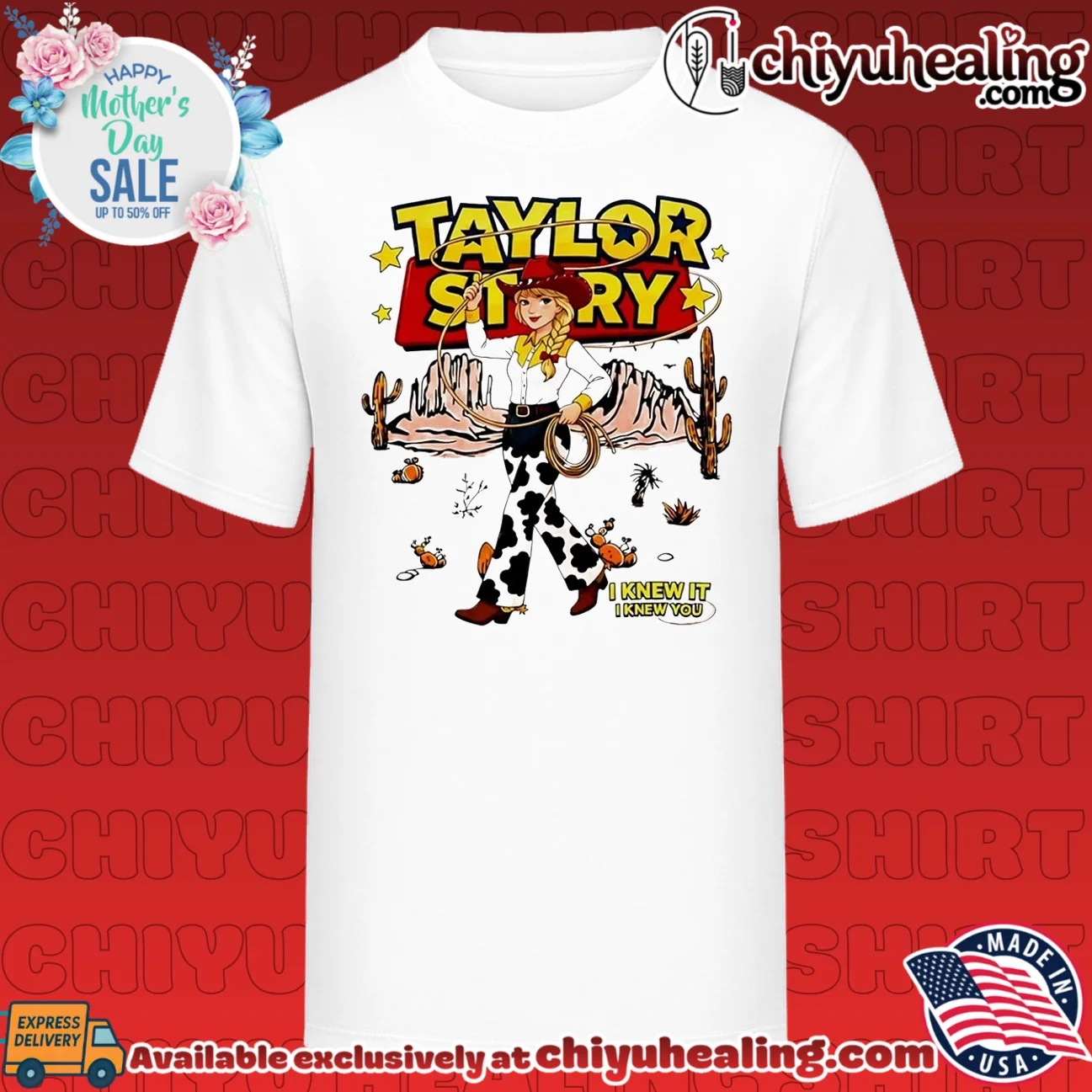 Taylor Eras Tour Taylor Story Cowgirl Graphic