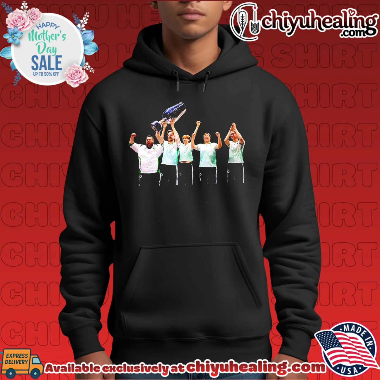 Team Vitality IEM Cologne Trophy Lift Celebration shirt & hoodie Team Vitality IEM Cologne Trophy Lift Celebration shirt & hoodie