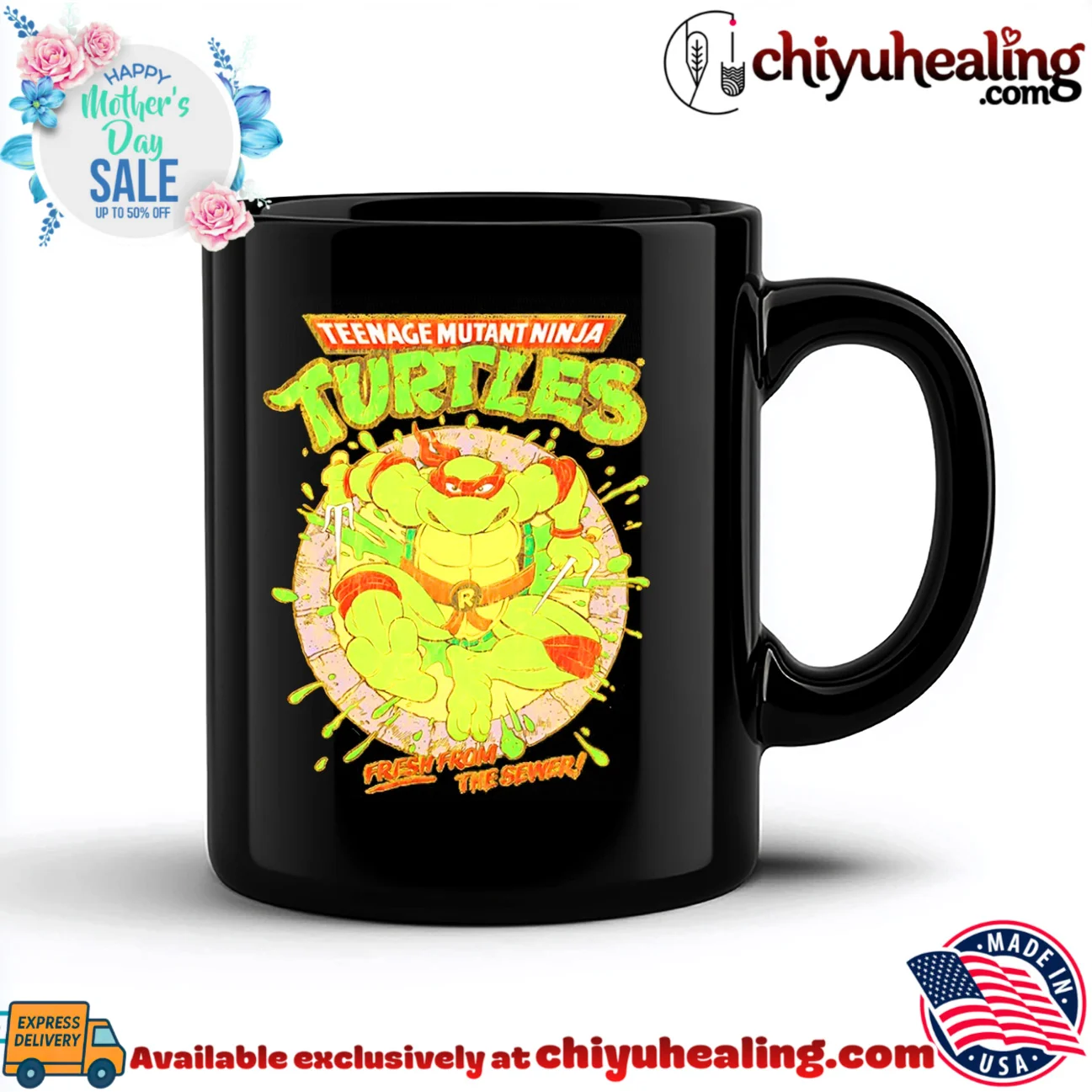 Teenage Mutant Ninja Turtles Fresh From The Sewer graphic grail shirt & hoodie - Perfect Fan Gift Teenage Mutant Ninja Turtles Fresh From The Sewer graphic