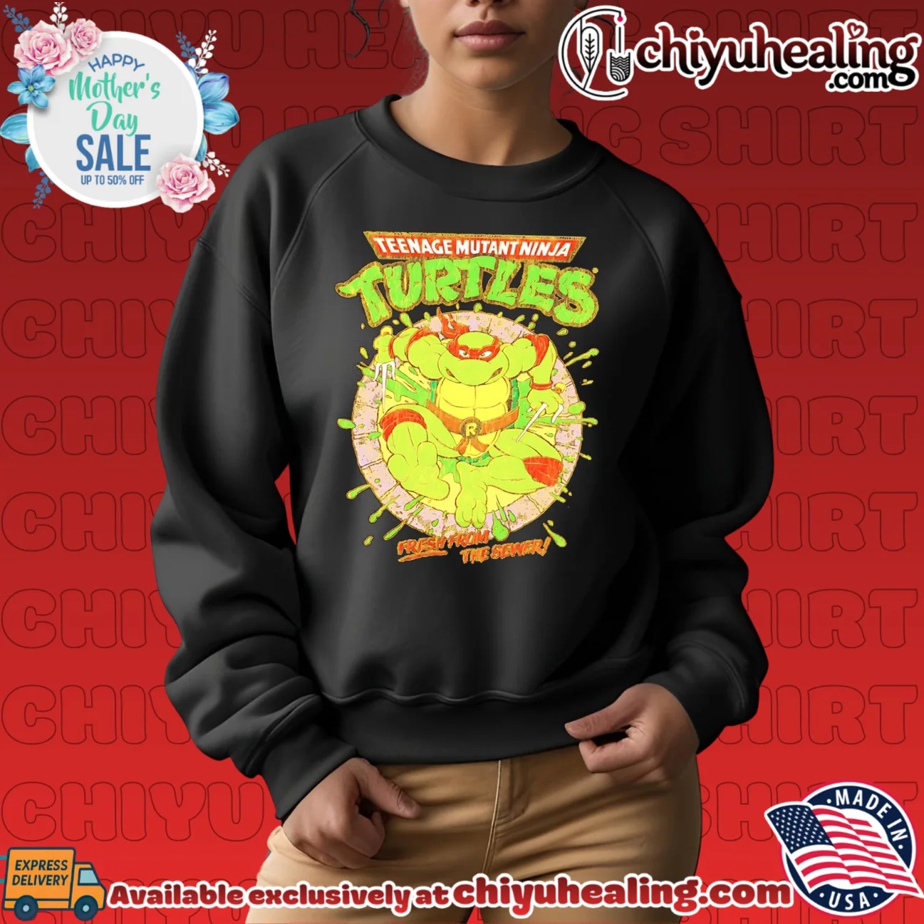 Teenage Mutant Ninja Turtles Fresh From The Sewer graphic grail shirt & hoodie - Perfect Fan Gift Teenage Mutant Ninja Turtles Fresh From The Sewer graphic