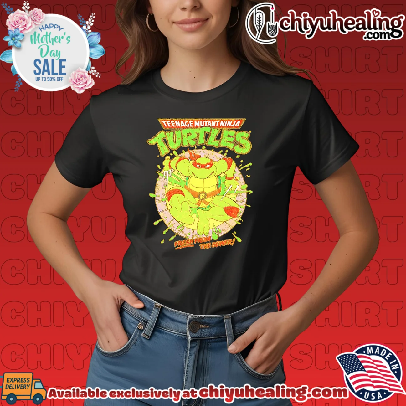 Teenage Mutant Ninja Turtles Fresh From The Sewer graphic grail shirt & hoodie - Perfect Fan Gift Teenage Mutant Ninja Turtles Fresh From The Sewer graphic