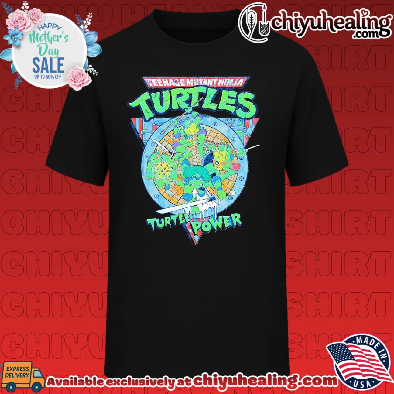 Teenage Mutant Ninja Turtles Turtle Power graphic
