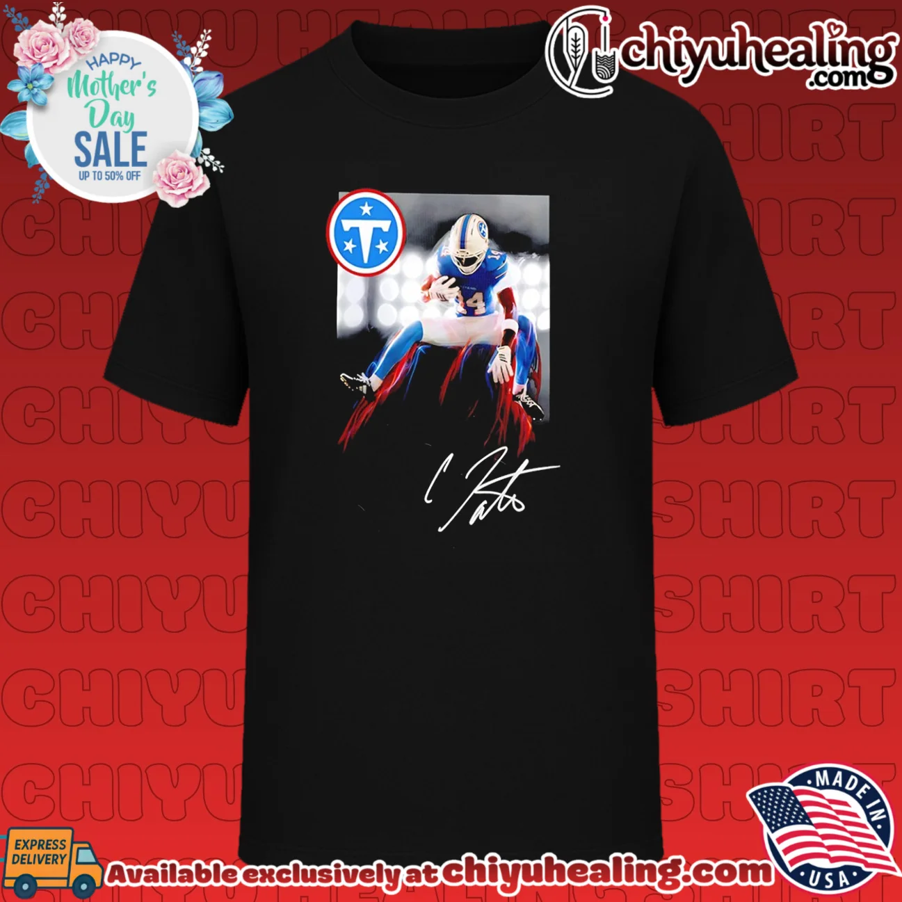 Tennessee Titans Carnell Tate Legacy Rookie signature shirt & hoodie