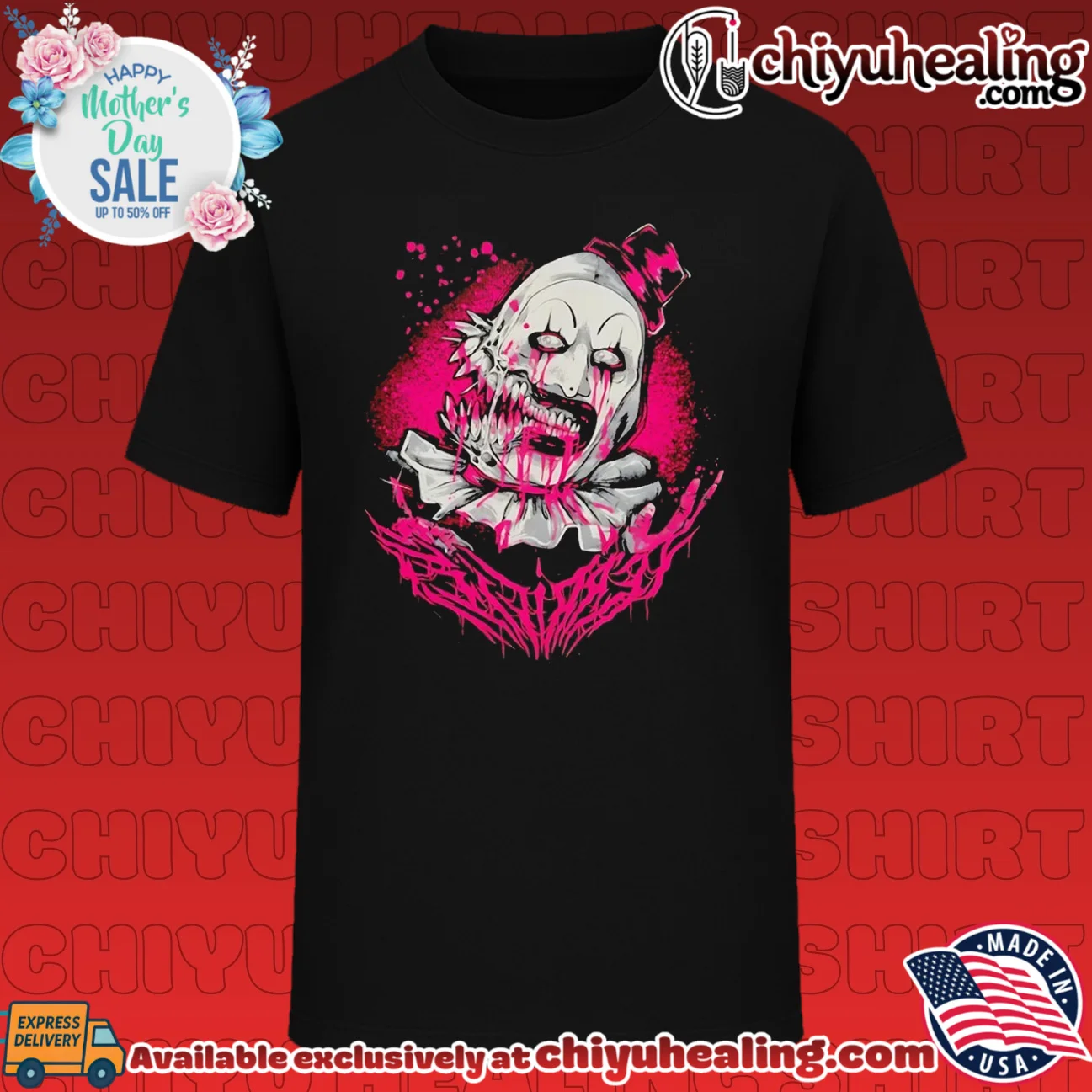 Terrifier Art the Clown Horror Slasher Damien Leone shirt & hoodie