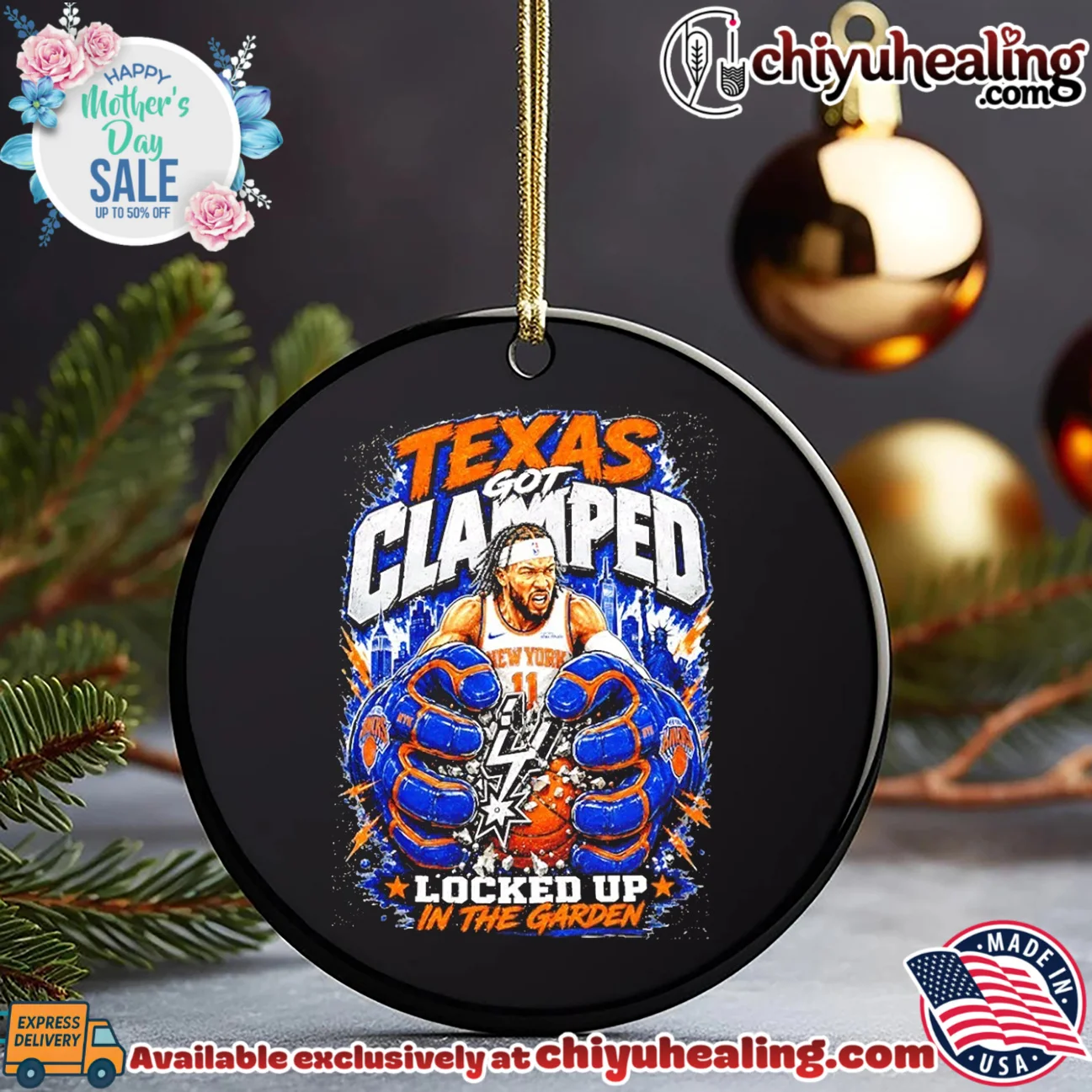 Texas Got Clamped Brunson locked up in the Garden New York Knicks 2026 World Champions elite shirt & hoodie - New Arrival Texas Got Clamped Brunson locked up in the Garden New York Knicks 2026 World Champions