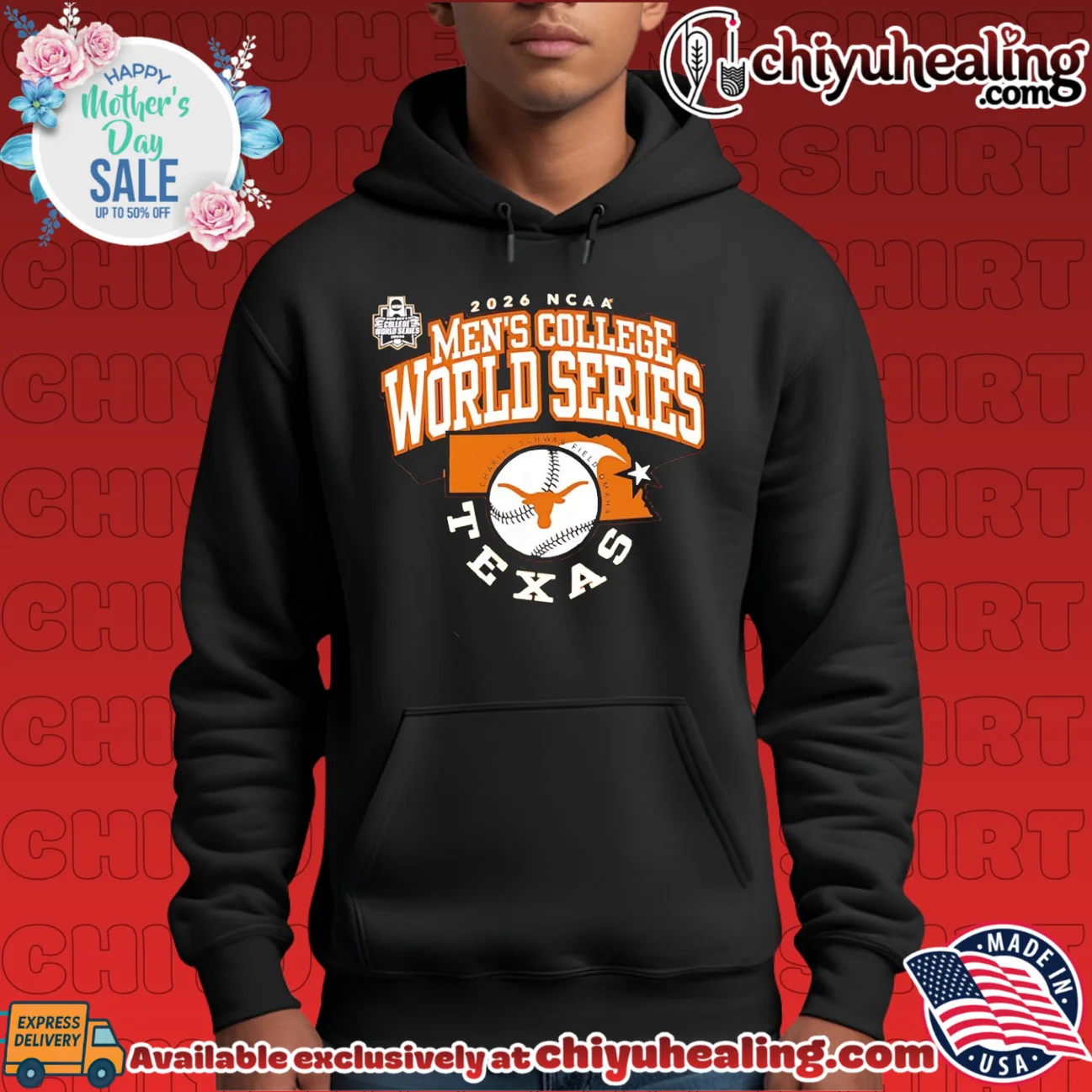 Texas Longhorns 2026 Baseball College World Series Bound shirt prime shirt & hoodie | Exclusive Fan Gear Texas Longhorns 2026 Baseball College World Series Bound shirt prime shirt & hoodie | Exclusive Fan Gear