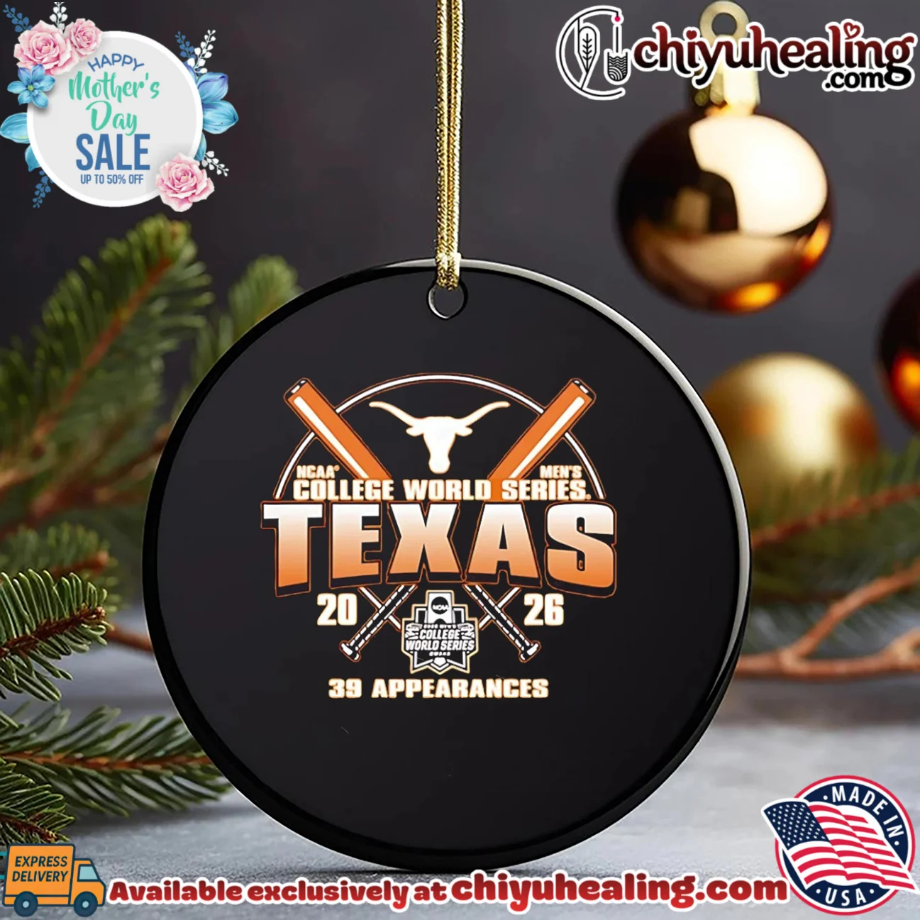 Texas Longhorns 2026 College World Series Bound 39 Appearances shirt bespoke shirt & hoodie | Exclusive Fan Gear Texas Longhorns 2026 College World Series Bound 39 Appearances shirt
