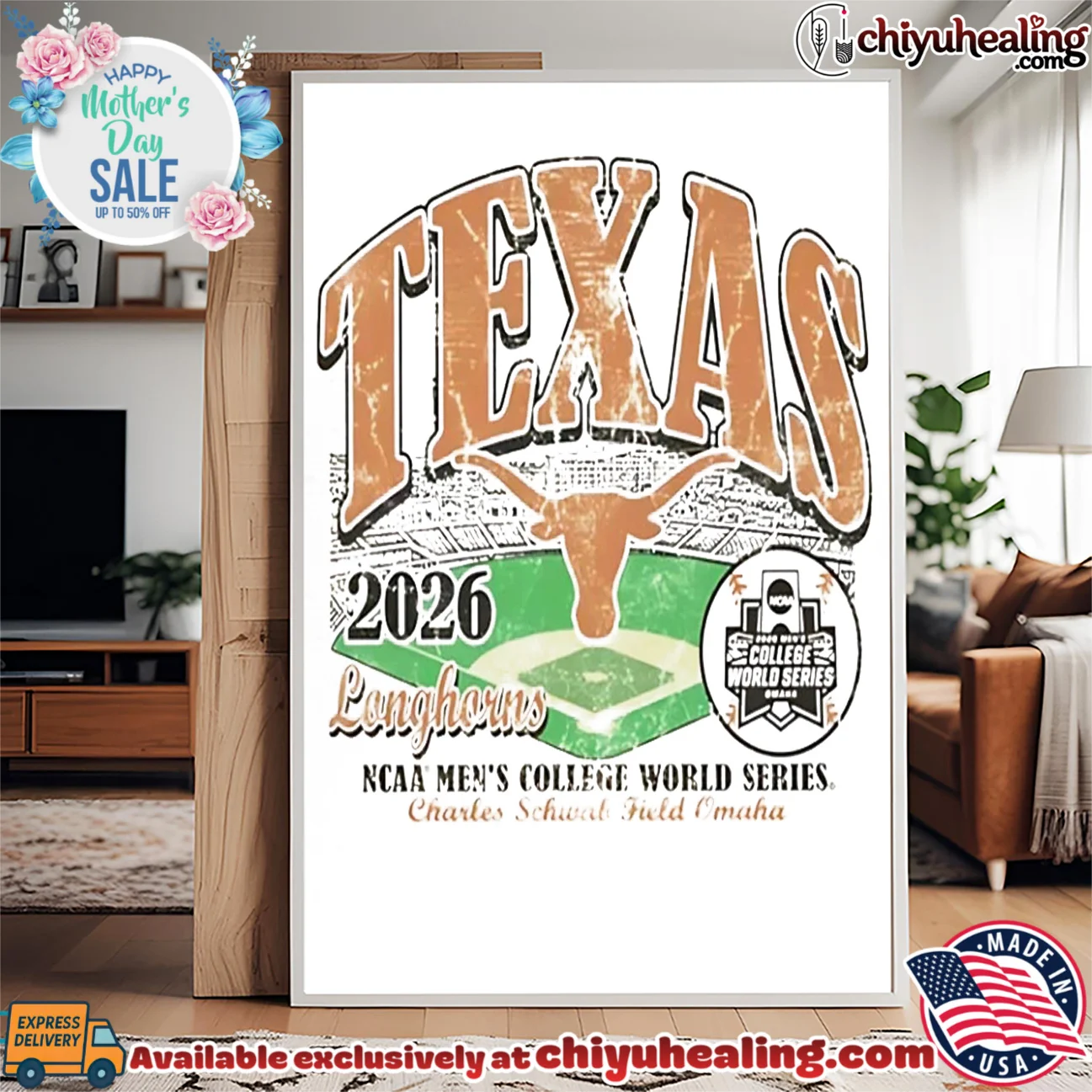 Texas Longhorns 2026 College World Series Bound stadium shirt vintage shirt & hoodie - Perfect Fan Gift Texas Longhorns 2026 College World Series Bound stadium shirt