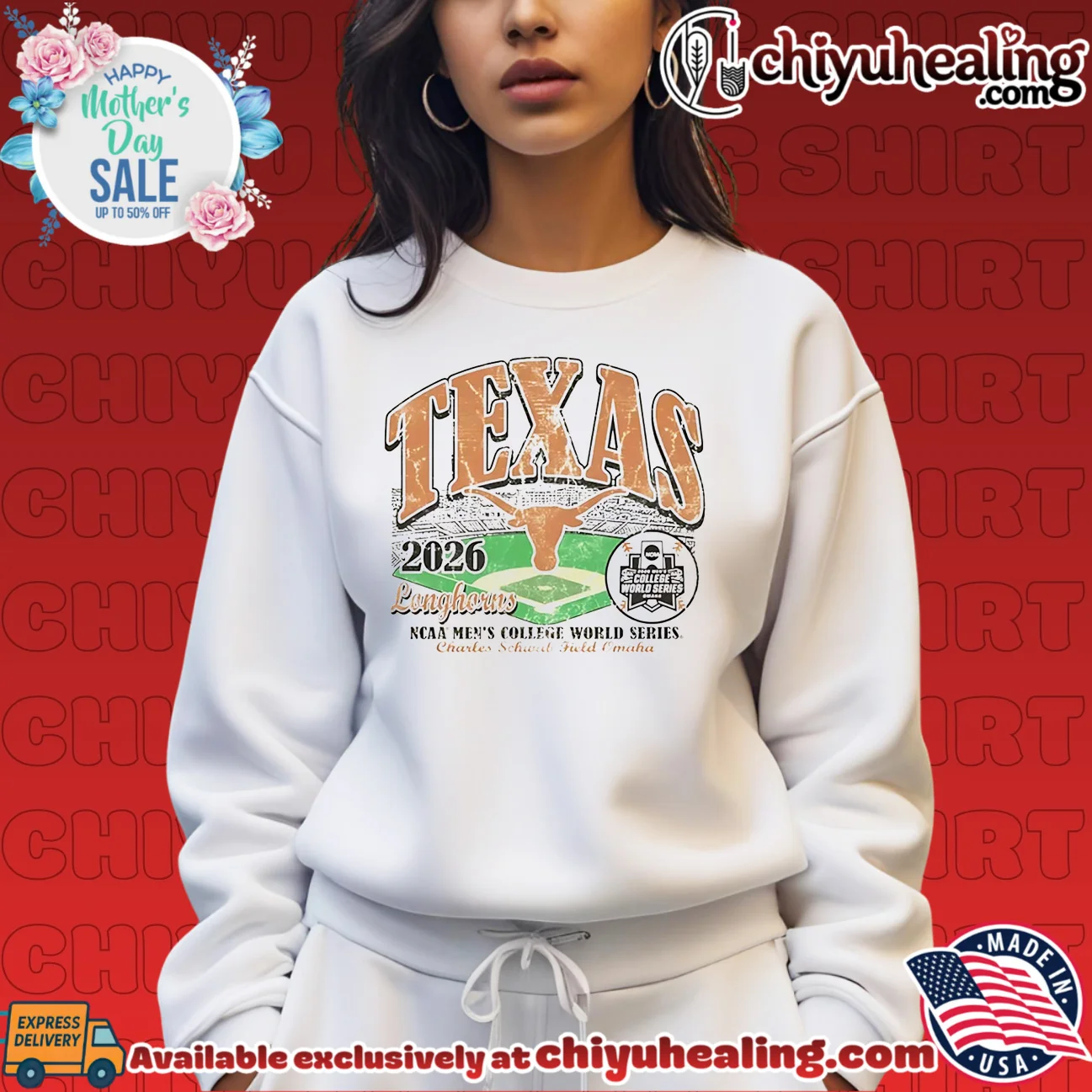 Texas Longhorns 2026 College World Series Bound stadium shirt vintage shirt & hoodie - Perfect Fan Gift Texas Longhorns 2026 College World Series Bound stadium shirt