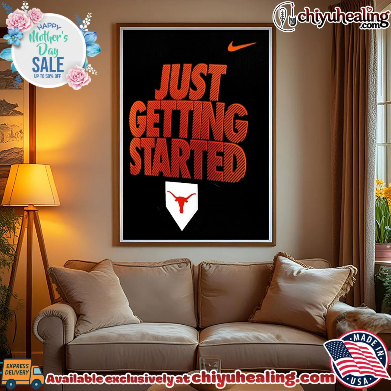 Texas Longhorns 2026 NCAA Baseball Men's College World Series just getting started shirt & hoodie Texas Longhorns 2026 NCAA Baseball Men's College World Series just getting started