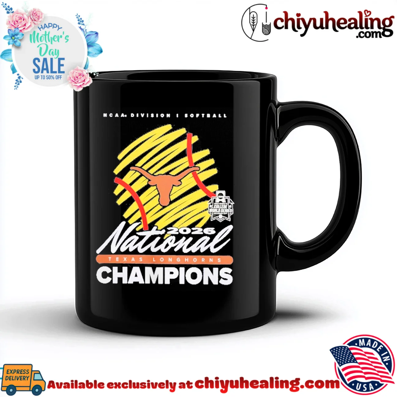 Texas Longhorns 2026 NCAA Softball Women's College World Series Champions Clutch Player bespoke shirt & hoodie | Iconic Look Texas Longhorns 2026 NCAA Softball Women's College World Series Champions Clutch Player