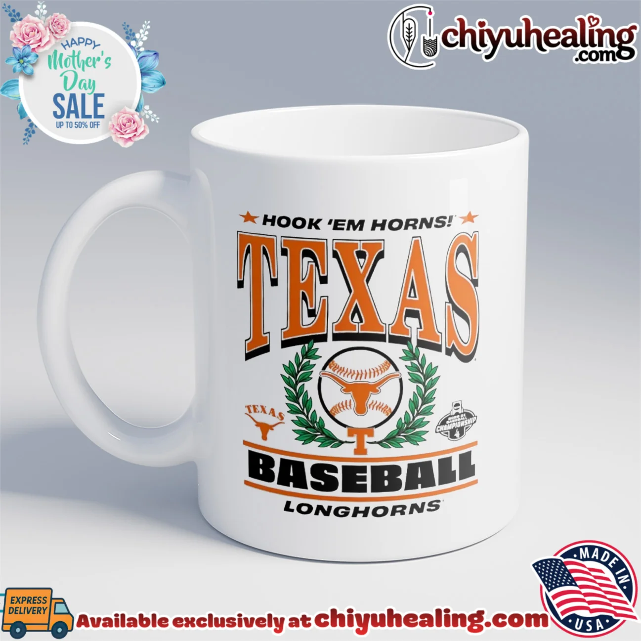 Texas Longhorns Hook 'Em Horns 2026 DI Baseball Championship prime shirt & hoodie | Gift Idea 2026 Texas Longhorns Hook 'Em Horns 2026 DI Baseball Championship