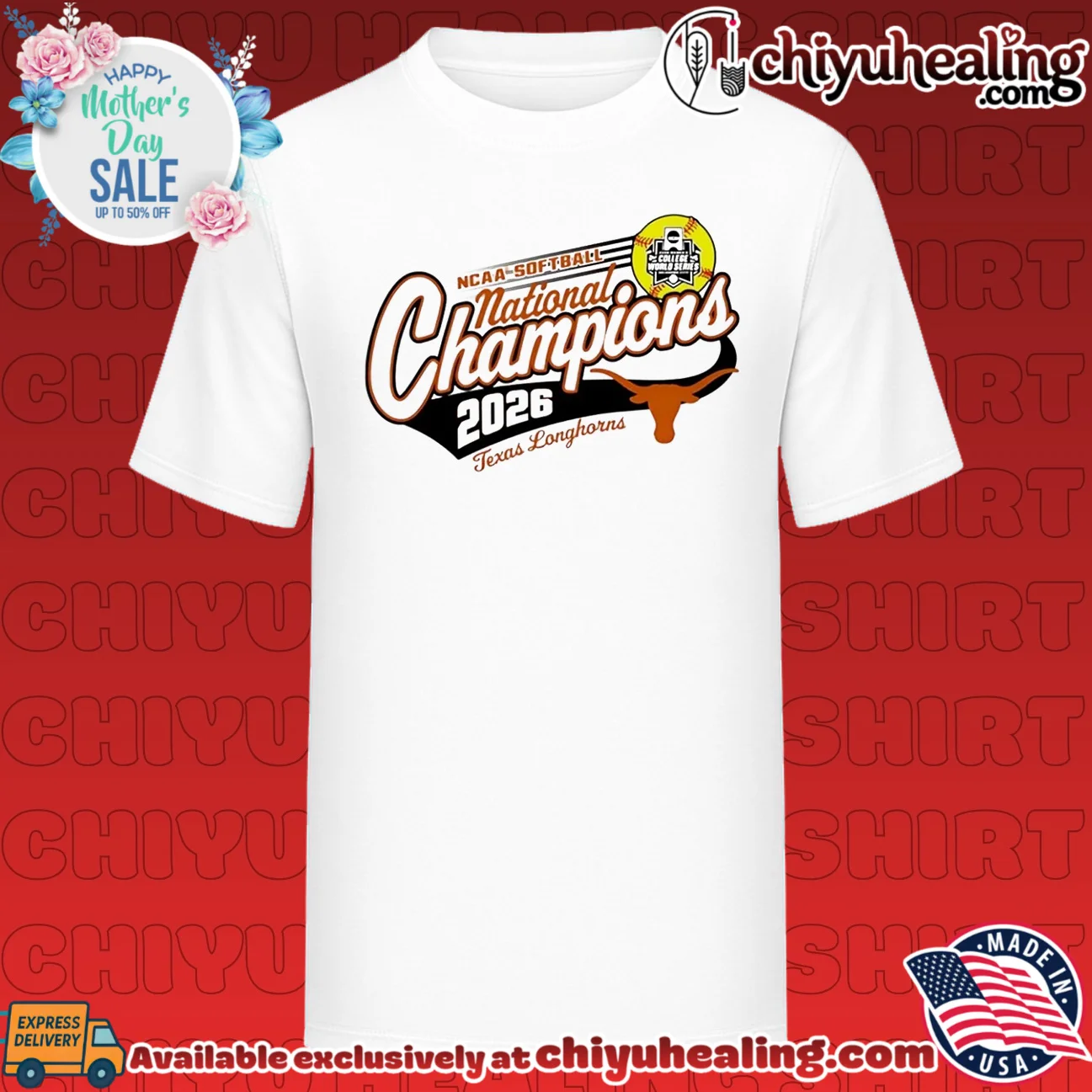 Texas Longhorns Women's 2026 Softball National Champs