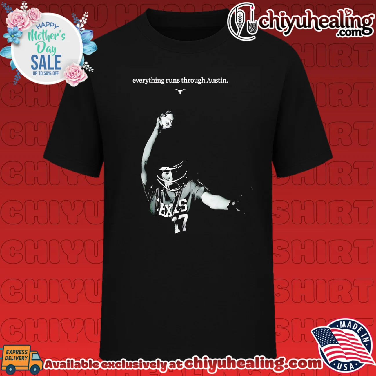 Texas Longhorns Women's Softball 2026 National Champions Everything Runs Through Austin shirt