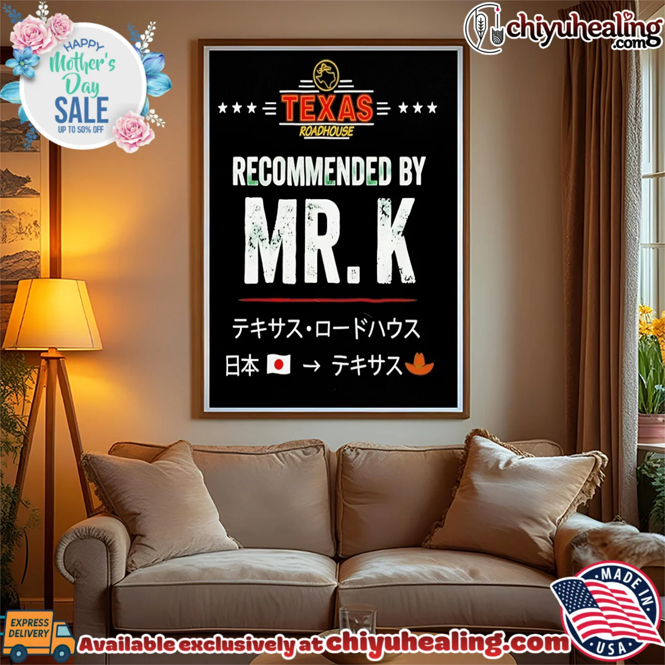 Texas Roadhouse Recommended by Mr K Fans shirt & hoodie Texas Roadhouse Recommended by Mr K Fans shirt & hoodie