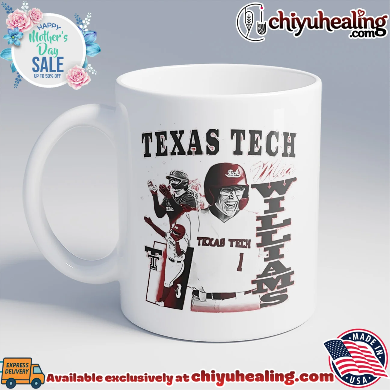 Texas Tech Mia Williams portrait vintage elite shirt & hoodie - Ultimate Tribute Merch Texas Tech Mia Williams portrait vintage