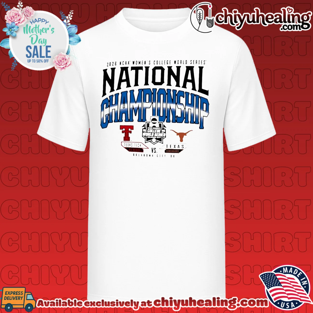 Texas Tech vs Texas Longhorns 2026 Women's College World Series National Championship