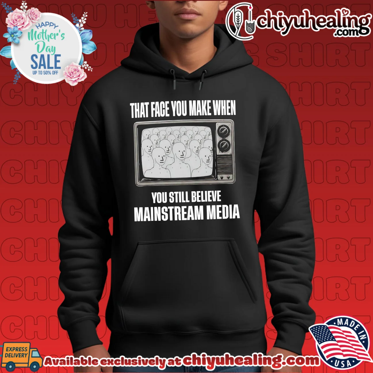 That Face You Make When You Still Believe Mainstream Media masterpiece shirt & hoodie | Iconic Look That Face You Make When You Still Believe Mainstream Media masterpiece shirt & hoodie | Iconic Look