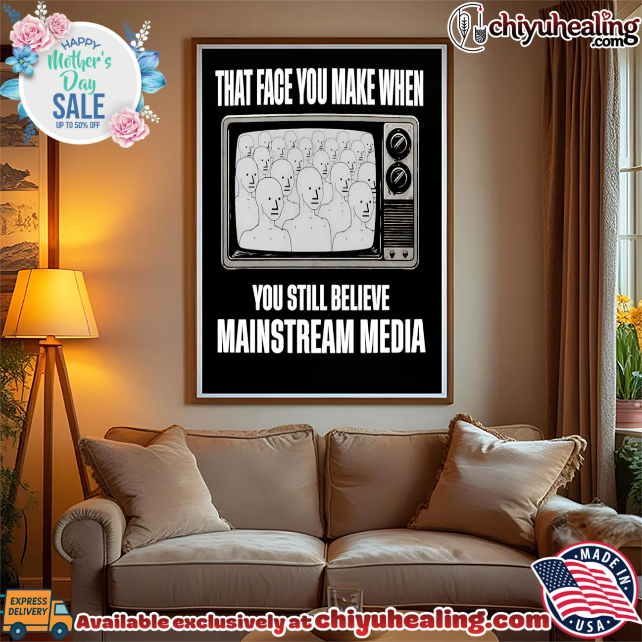 That Face You Make When You Still Believe Mainstream Media masterpiece shirt & hoodie | Iconic Look That Face You Make When You Still Believe Mainstream Media