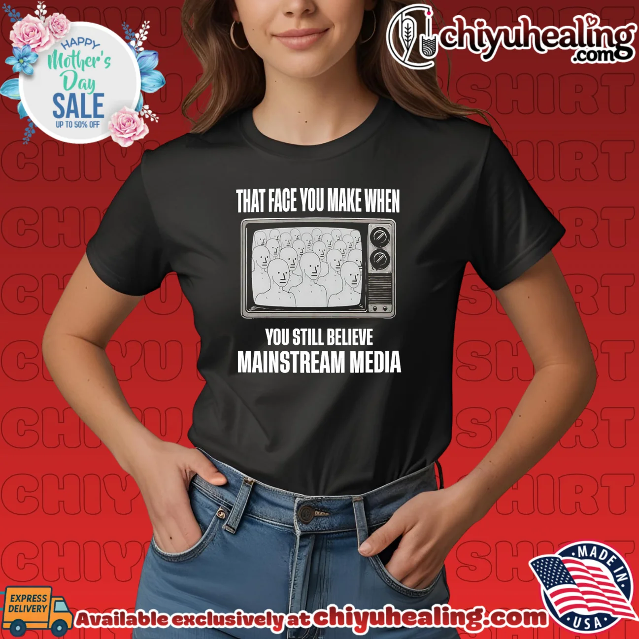 That Face You Make When You Still Believe Mainstream Media masterpiece shirt & hoodie | Iconic Look That Face You Make When You Still Believe Mainstream Media